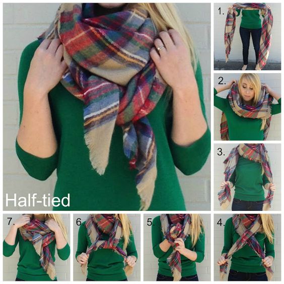 12 Ways to Tie A Scarf