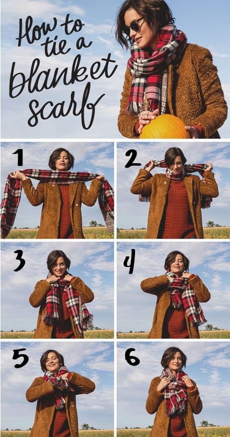 2 Classy & Easy Ways to Tie a Winter Scarf - Styled by Science