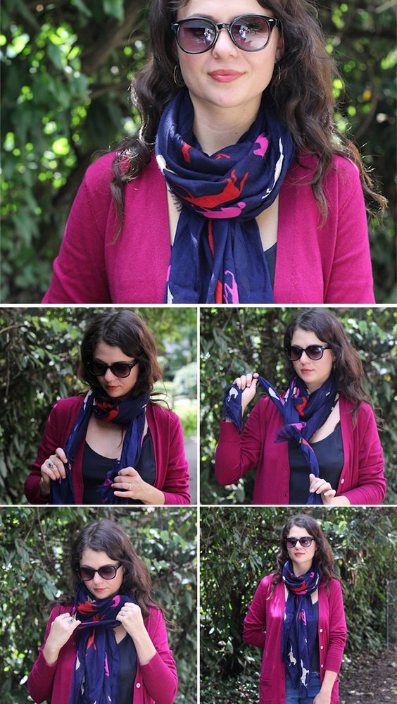 10 Ways To Tie a Scarf