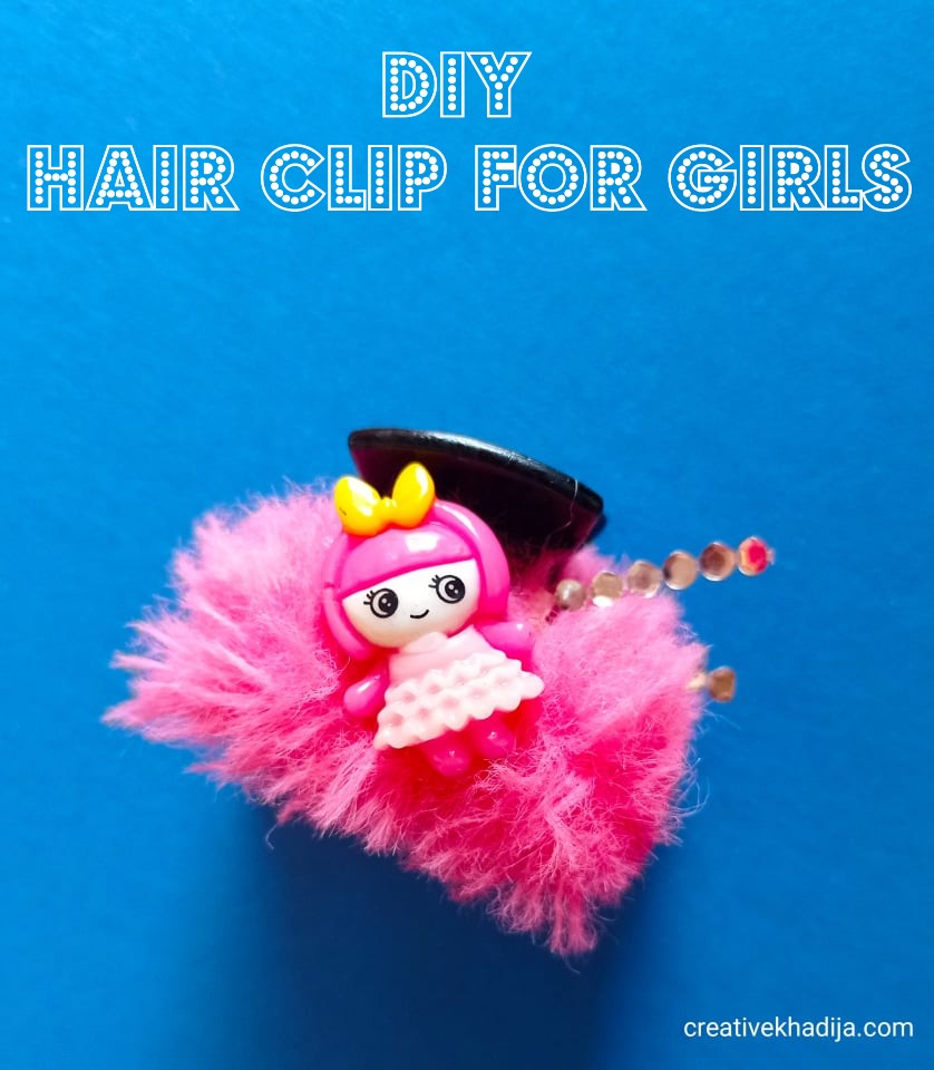 5 Minute Crafts For Kids | DIY Girls Hair Clip