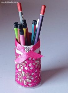 DIY Kids Desk Organizer | 5 Minute Crafts For Kids | Creative Khadija Blog