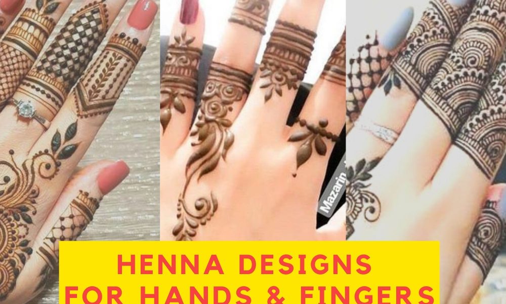 Easy Henna Designs For Hands And Fingers Creative Khadija Blog