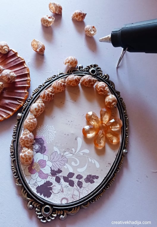 DIY Mirror Decor | Easy Art Ideas using Seashells | DIY crafts tutorials