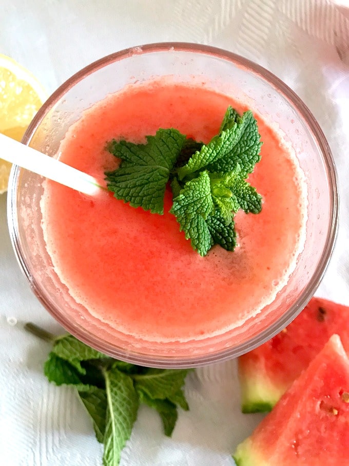 fruity summer refreshing drinks watermelon lemonade
