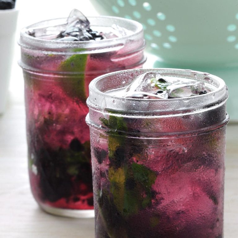 fruity summer refreshing drinks blackberry mojito