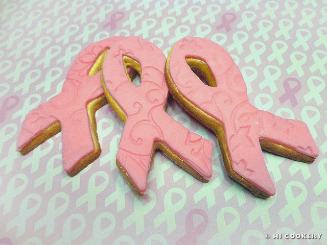 food ideas for breast cancer awareness month cookies