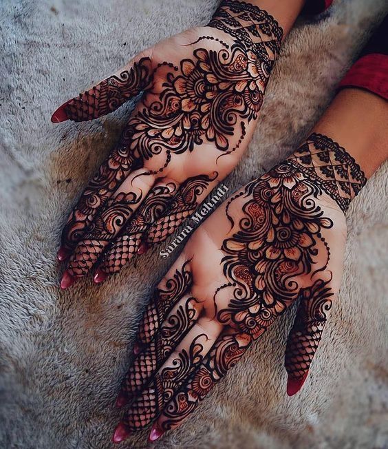 elegant henna designs for bridemaids rich mehndi