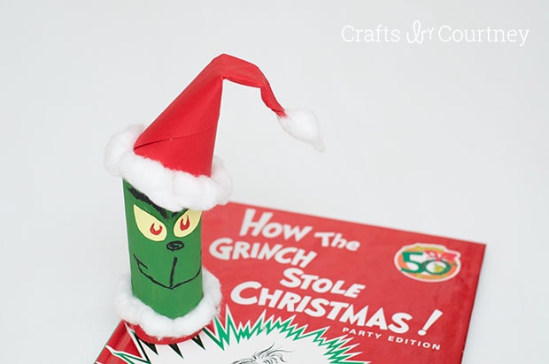 holiday toilet roll crafts grinch