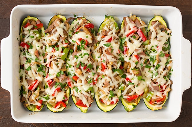 low carb meal ideas for lunch zucchini boats