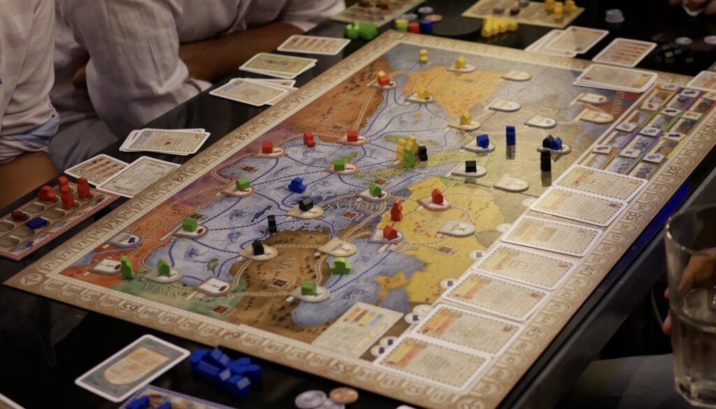 indoor things to do in winter board games