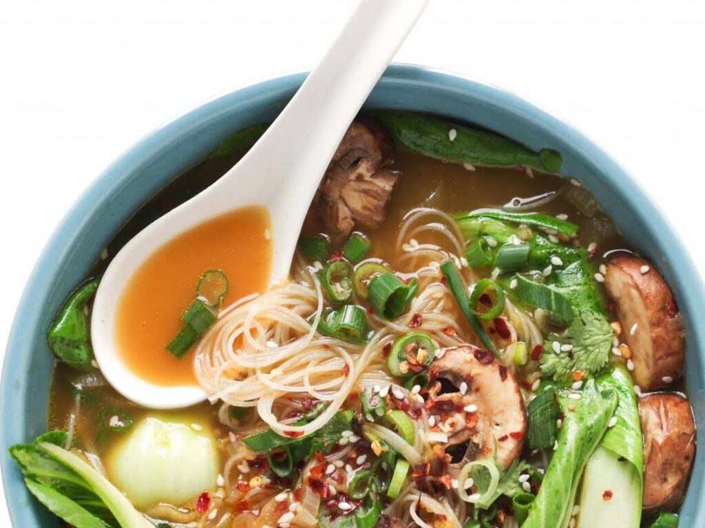 asian hot and sour soups bok choy soup