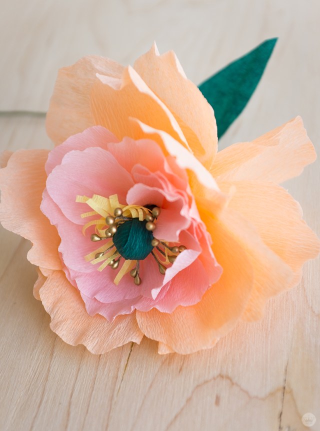 how to craft flowers with cardboard peonies
