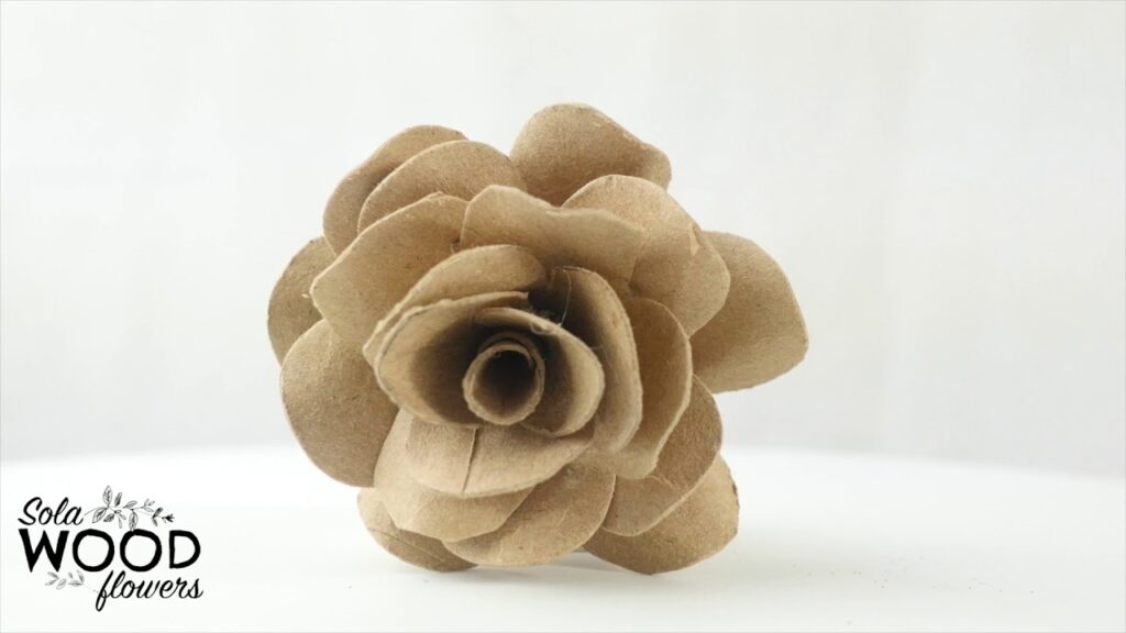 how to craft flowers with cardboard egg carton roses