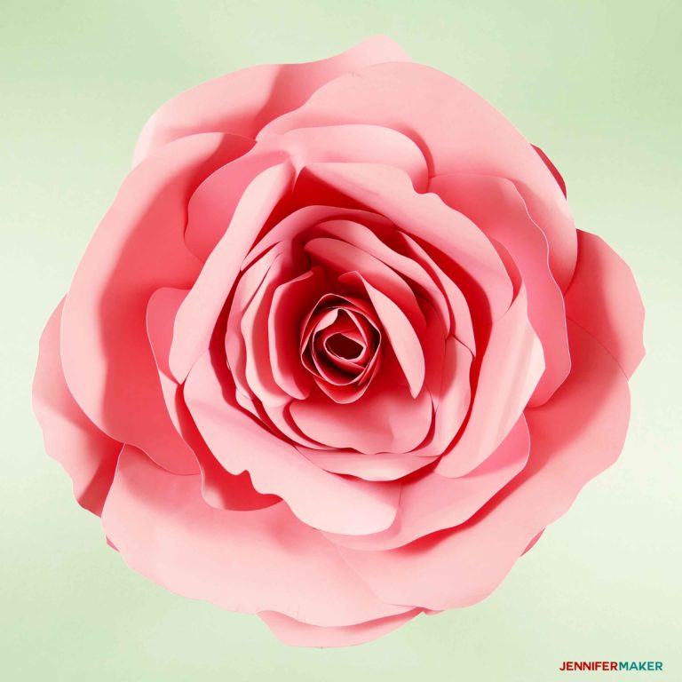 how to craft flowers with cardboard large rose