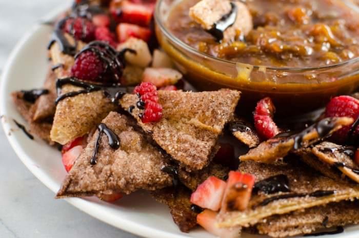 hearty recipes of sweet dishes dessert nachos