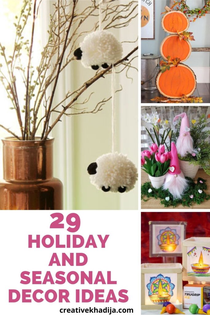 29 ideas for holiday and seasonal decor