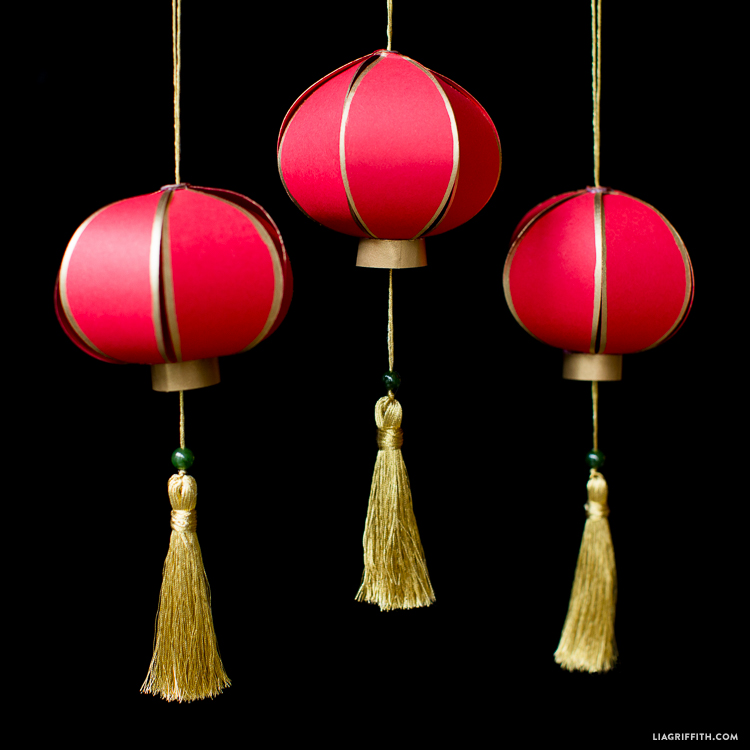 chinese new year seasonal decor lantern ornament