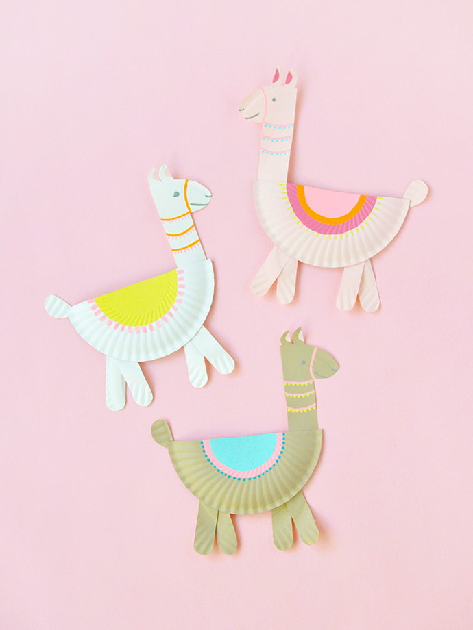 kids summer crafts for boys llamas