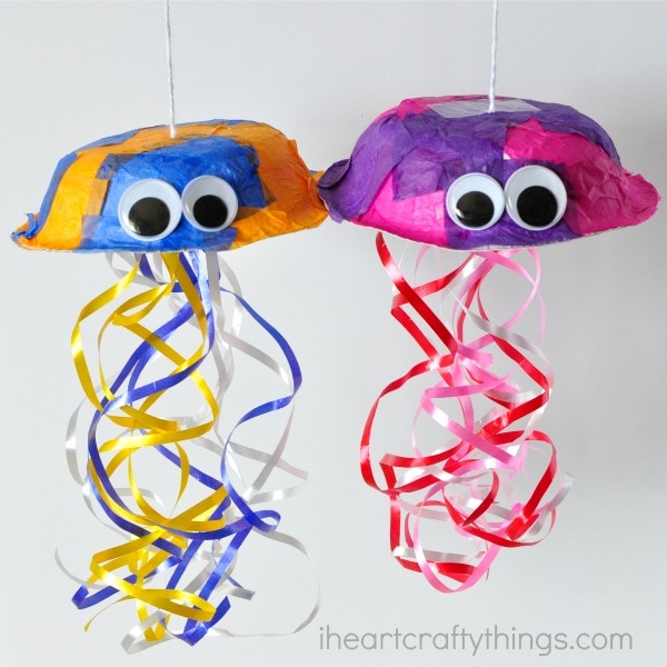 fun things to do in summer for toddler paper plate jelly fish