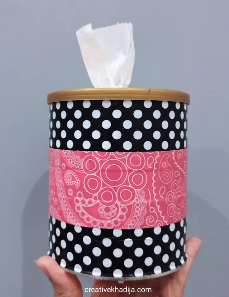 DIY Tissue Paper Roll Holder Recycled Art Projects