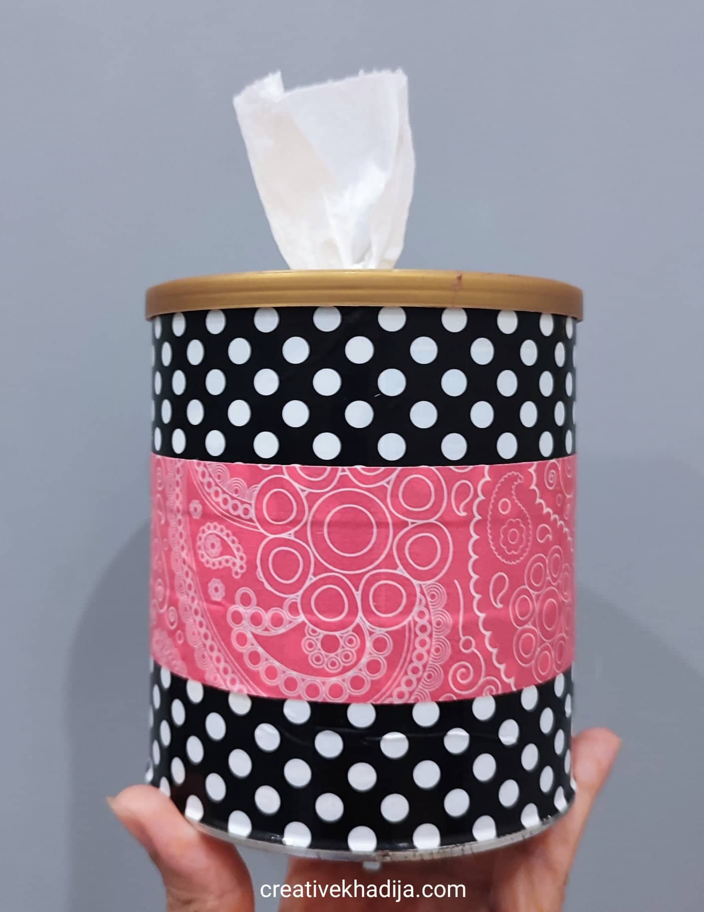 DIY Tissue Paper Roll Holder
