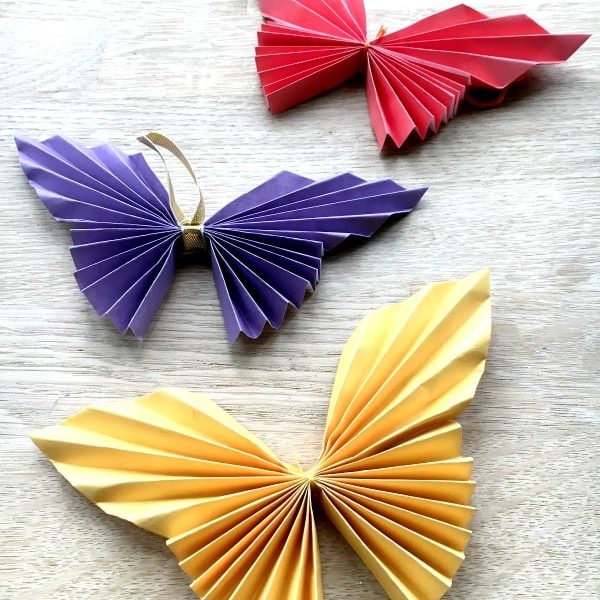 creative summer paper crafts for kids and preteens paper butterfly