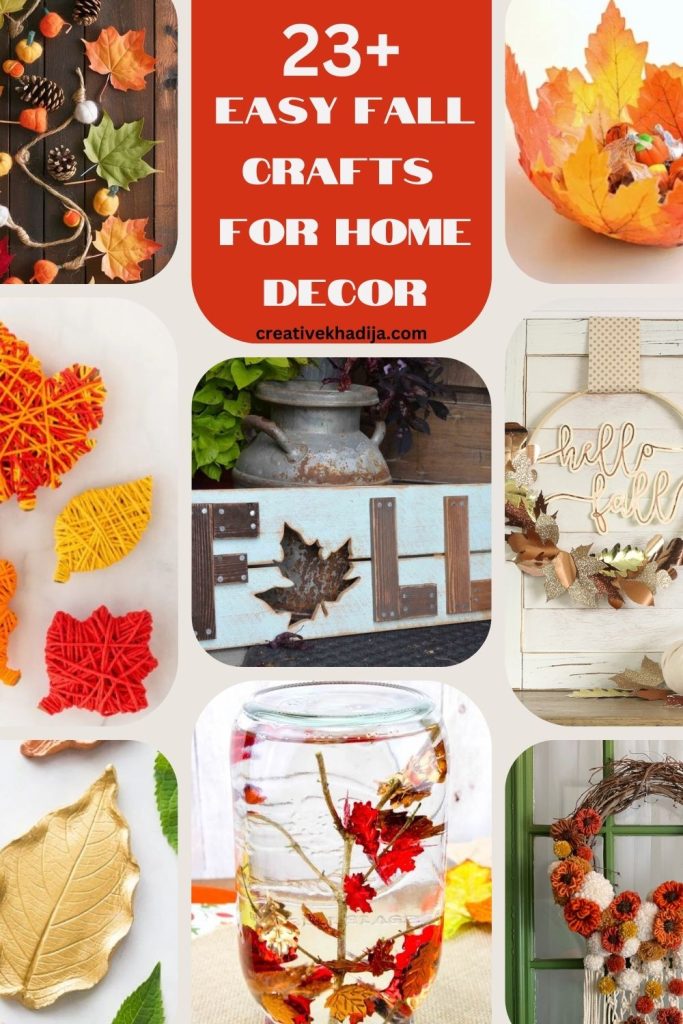 23+ budget friendly and easy fall crafts